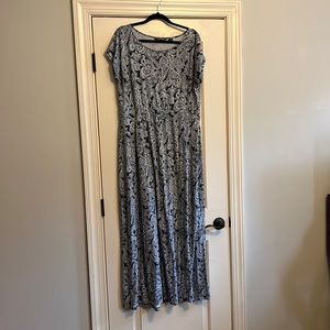 XL/T (18) Lands’ End Maxi dress